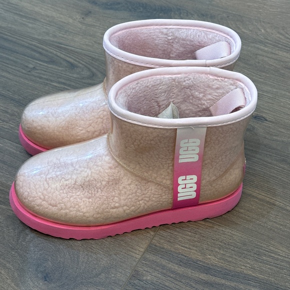 Combo Bundle 2 sets Authentic UGG Classic Clear Mini II Women Rain/Winter Boots - Picture 13 of 17